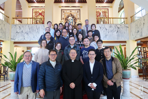 天主教香港教區生命倫理小組與聖神修院神哲學院生命倫理資源中心拜訪澳門教區生命委員會